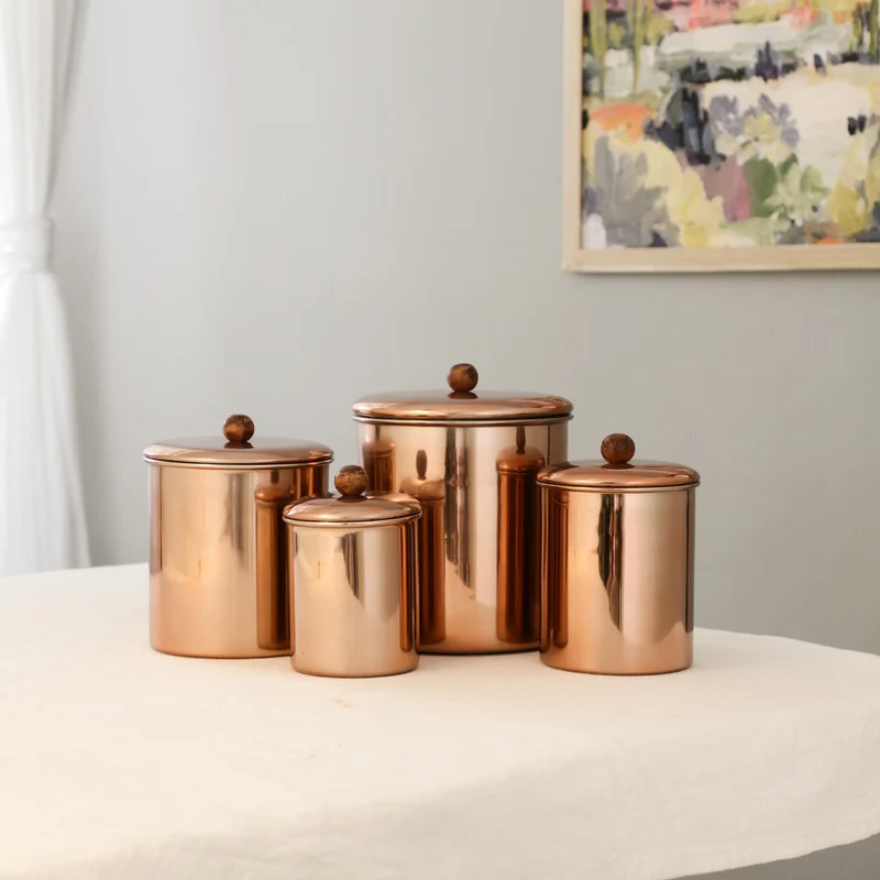 Savory Safe Container (Copper) - Set of Four